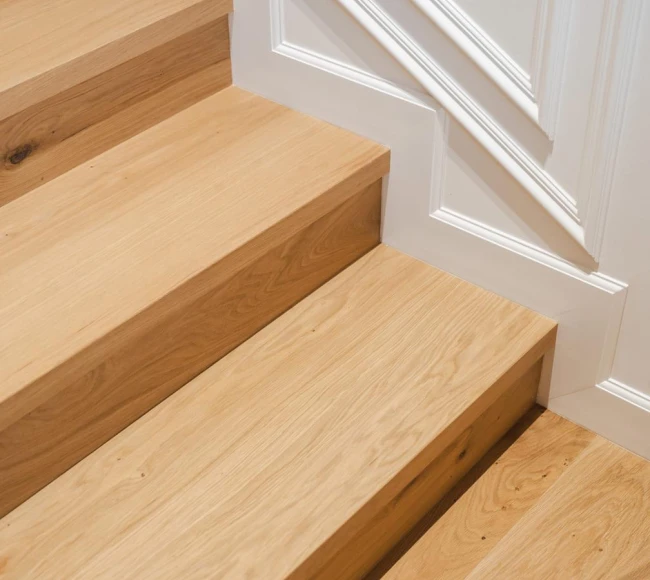 Trepte din parchet stratificat photo6