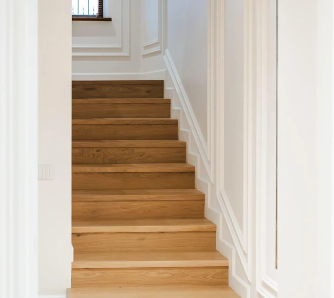 Trepte din parchet stratificat photo3