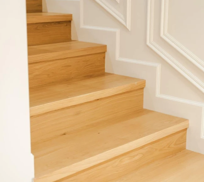 Trepte din parchet stratificat photo1