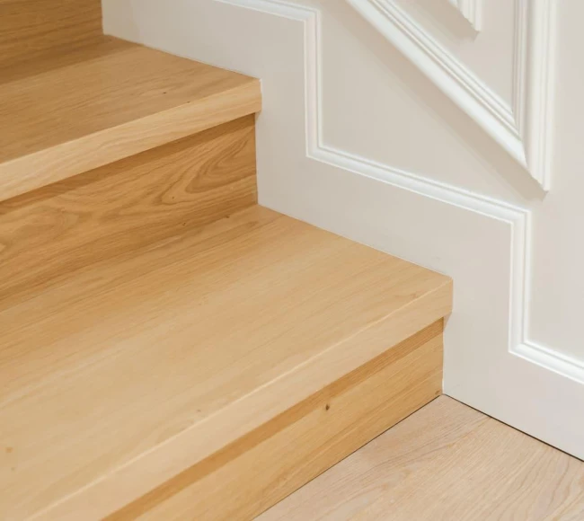 Trepte din parchet stratificat photo2