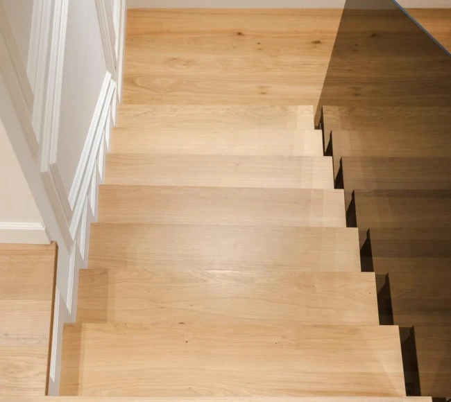 Trepte din parchet stratificat photo10