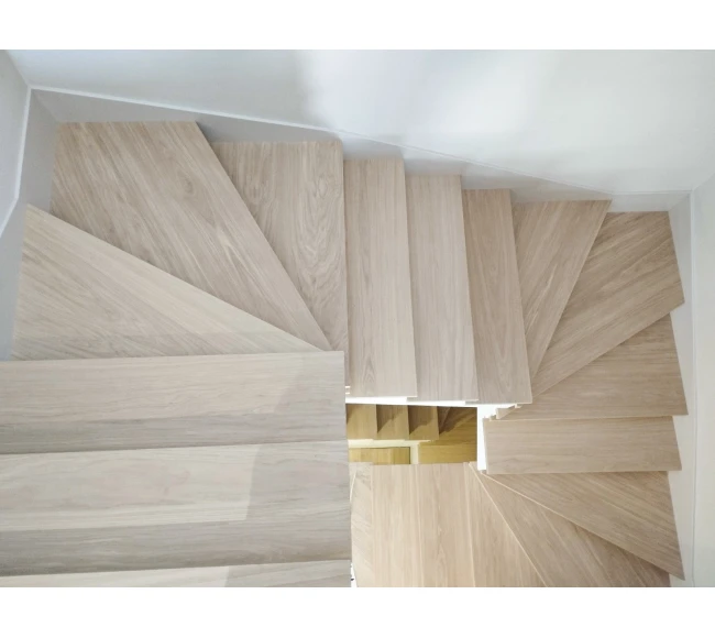 Trepte din parchet stratificat photo2