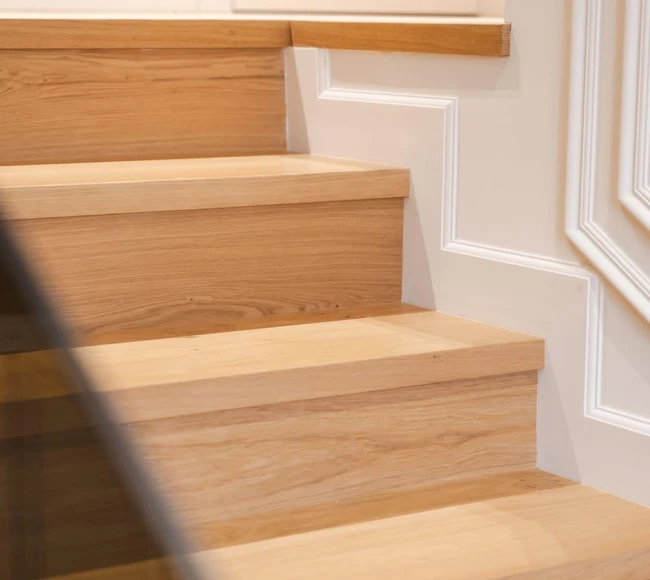 Trepte din parchet stratificat photo5