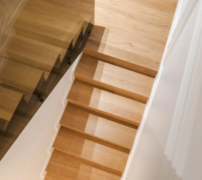 Trepte din parchet stratificat photo9