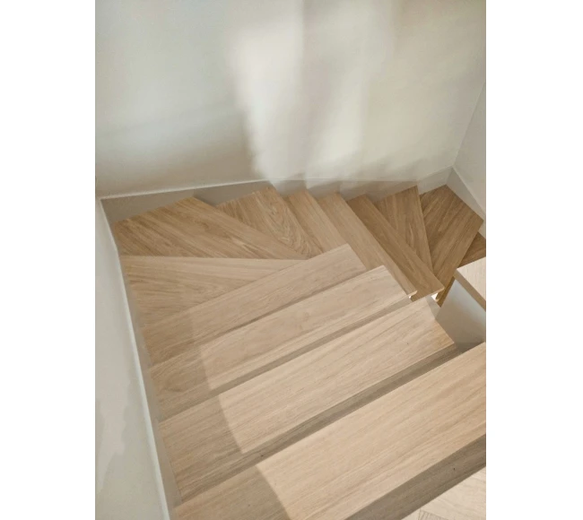 Trepte din parchet stratificat photo4