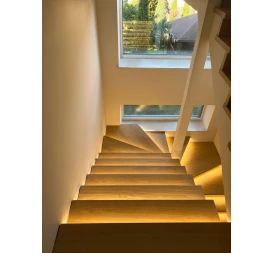 Trepte din parchet stratificat photo3