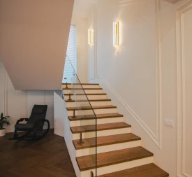 Trepte din parchet stratificat photo5
