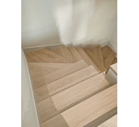 Trepte din parchet stratificat photo4